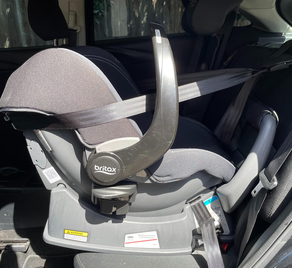 Untitled Britax Unity ISOFIX Installed