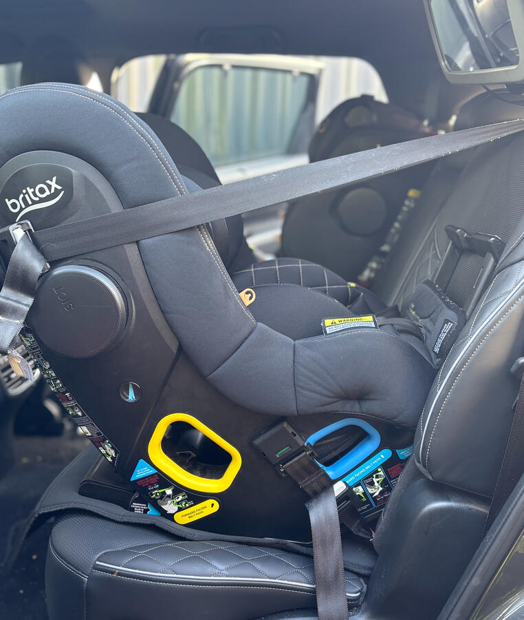 Untitled Britax Kidguard Installed