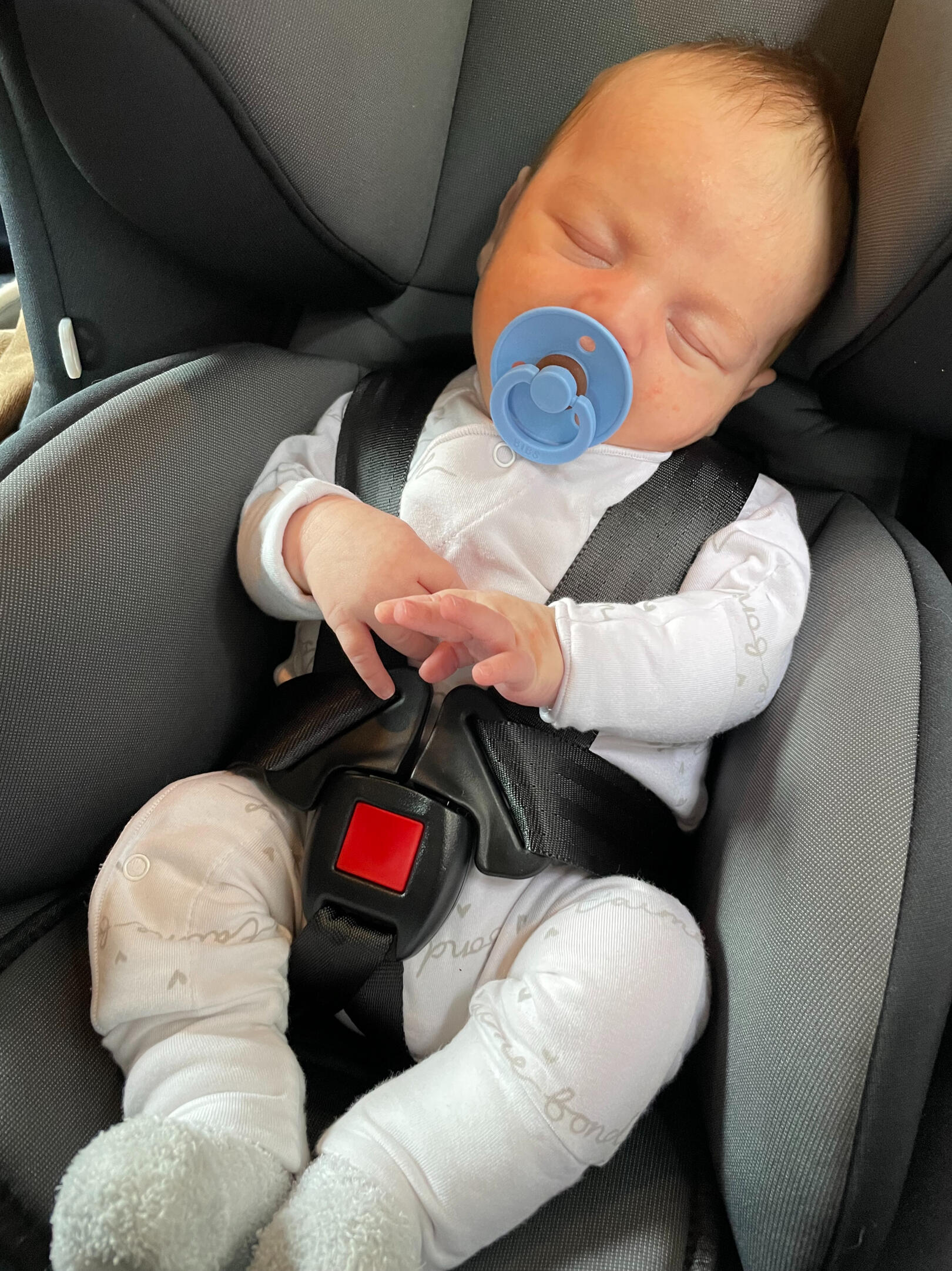 Baby in Britax Graphene Baby in Britax Graphene